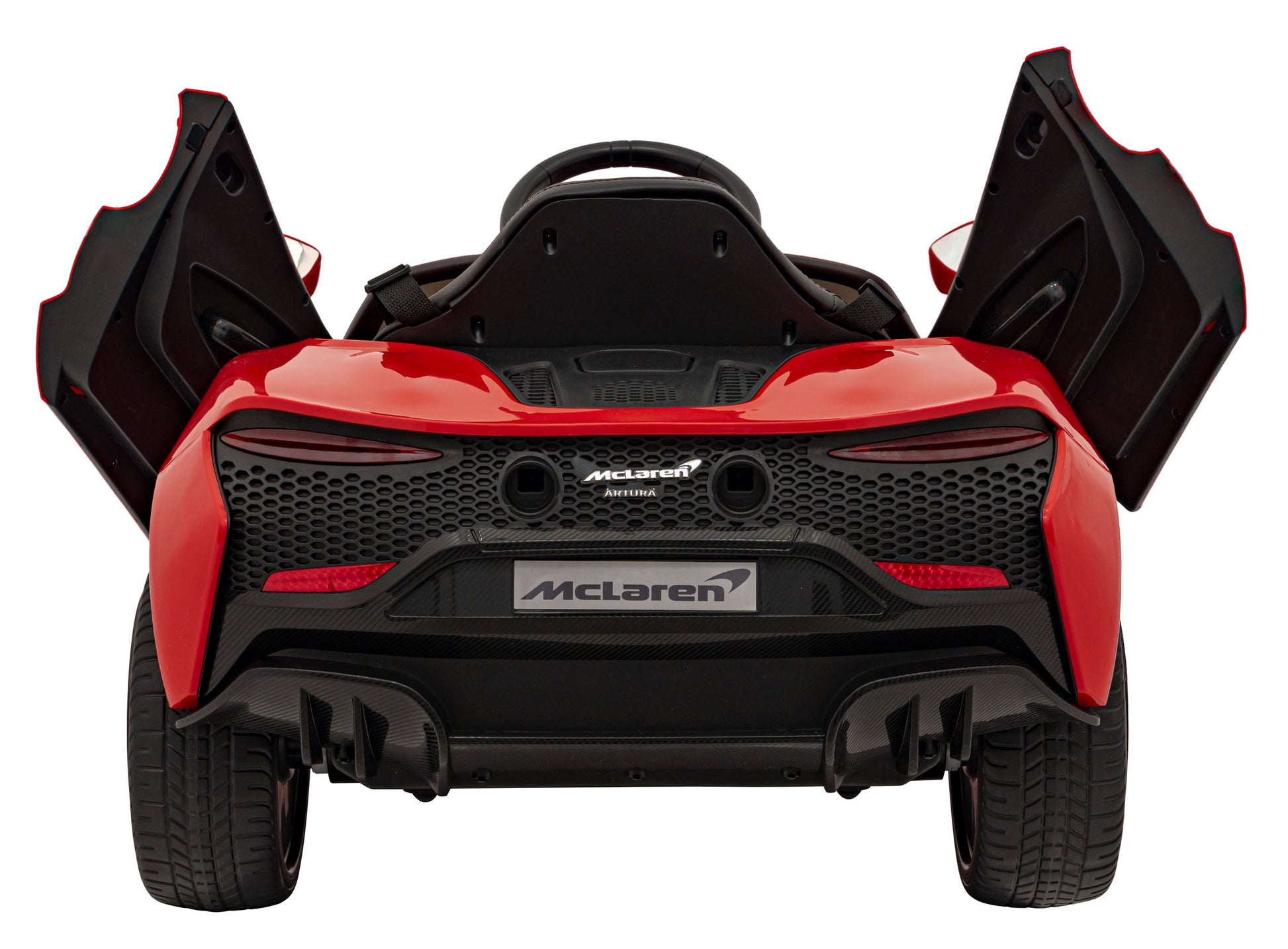 Licencirani auto na akumulator Mclaren Artura - crveni