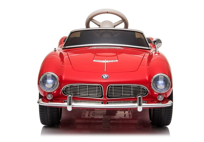 Licencirani auto na akumulator BMW Retro - crveni/lakirani