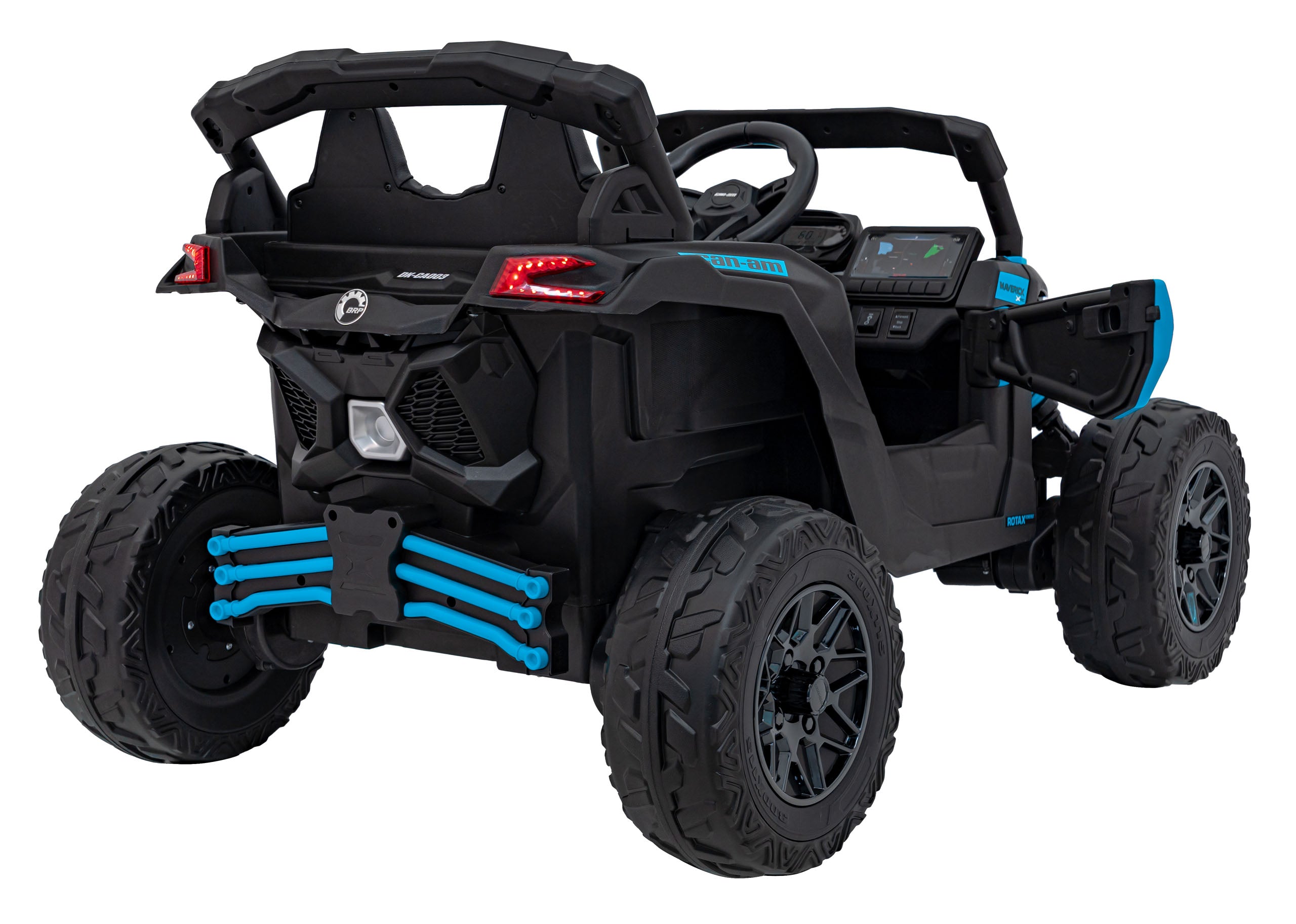 Buggy na akumulator ATV CAN-AM Maverick 4x4 - plavi