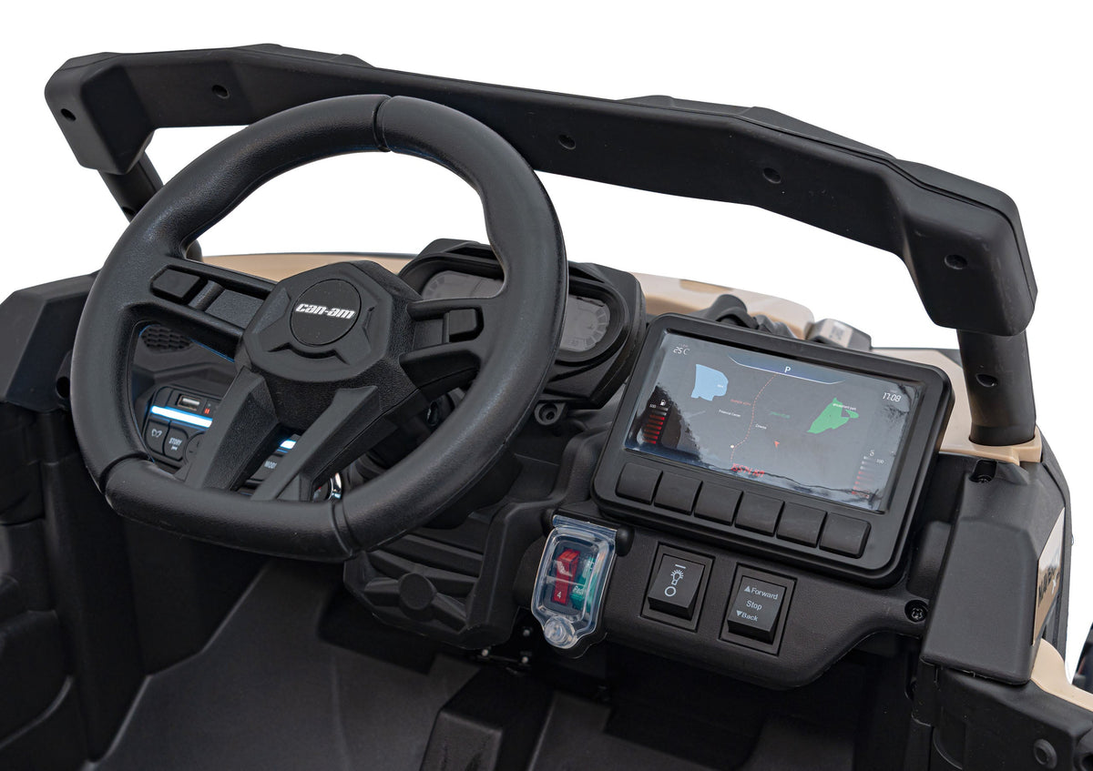 Buggy na akumulator ATV CAN-AM Maverick 4x4 - Bež