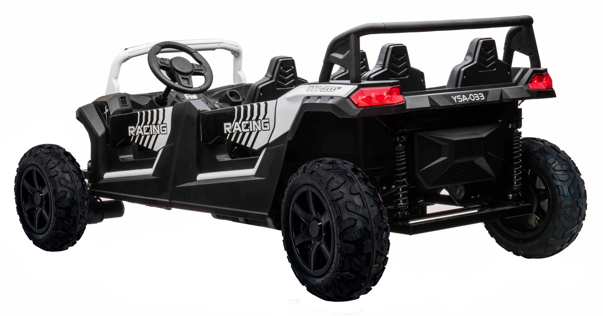 Buggy na akumulator za 4 osobe ATV RACING UTV2000 4x4 - bijeli