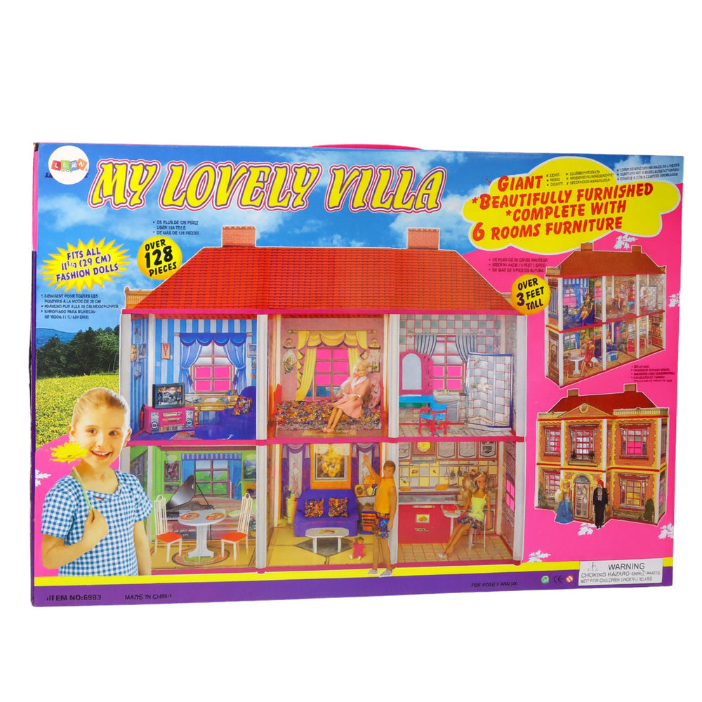 Kućica za lutke s namještajem FREE DOLL