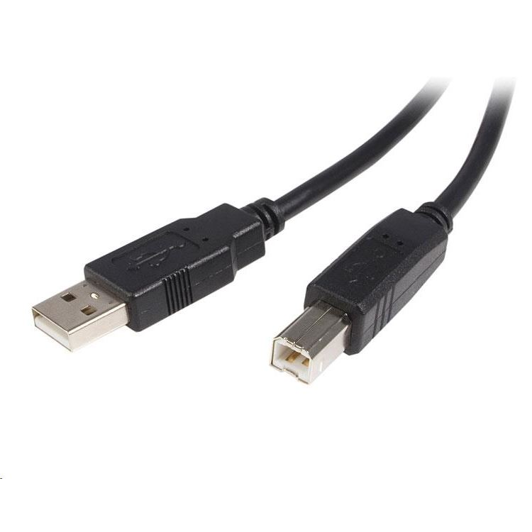 StarTech.com 2.0m USB 2.0 A-B USB kabel 2 m USB A USB B Crno