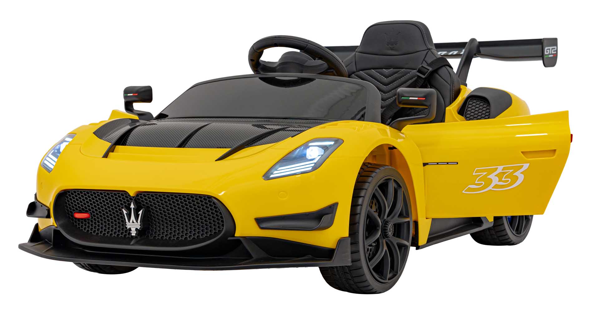 Licencirani auto na akumulator Maserati MC20 GT2 - žuti