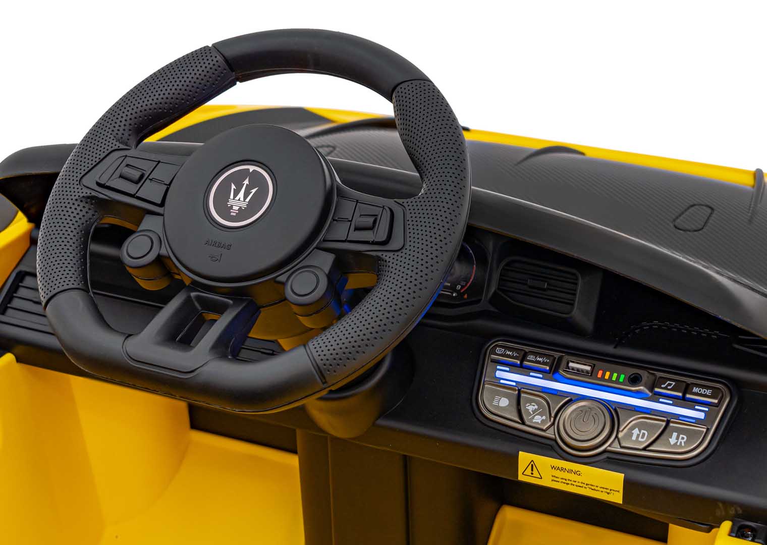 Licencirani auto na akumulator Maserati MC20 GT2 - žuti