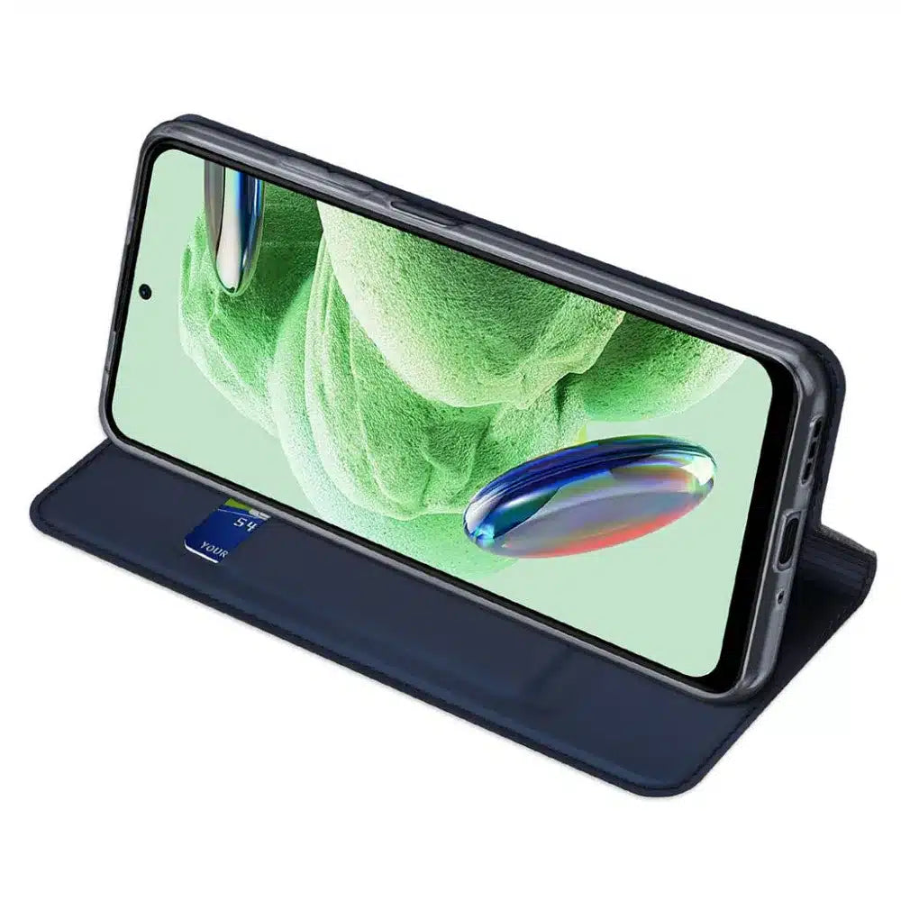 DUX DUCIS Skin Pro – preklopna maska za Redmi Note 12 5G plava