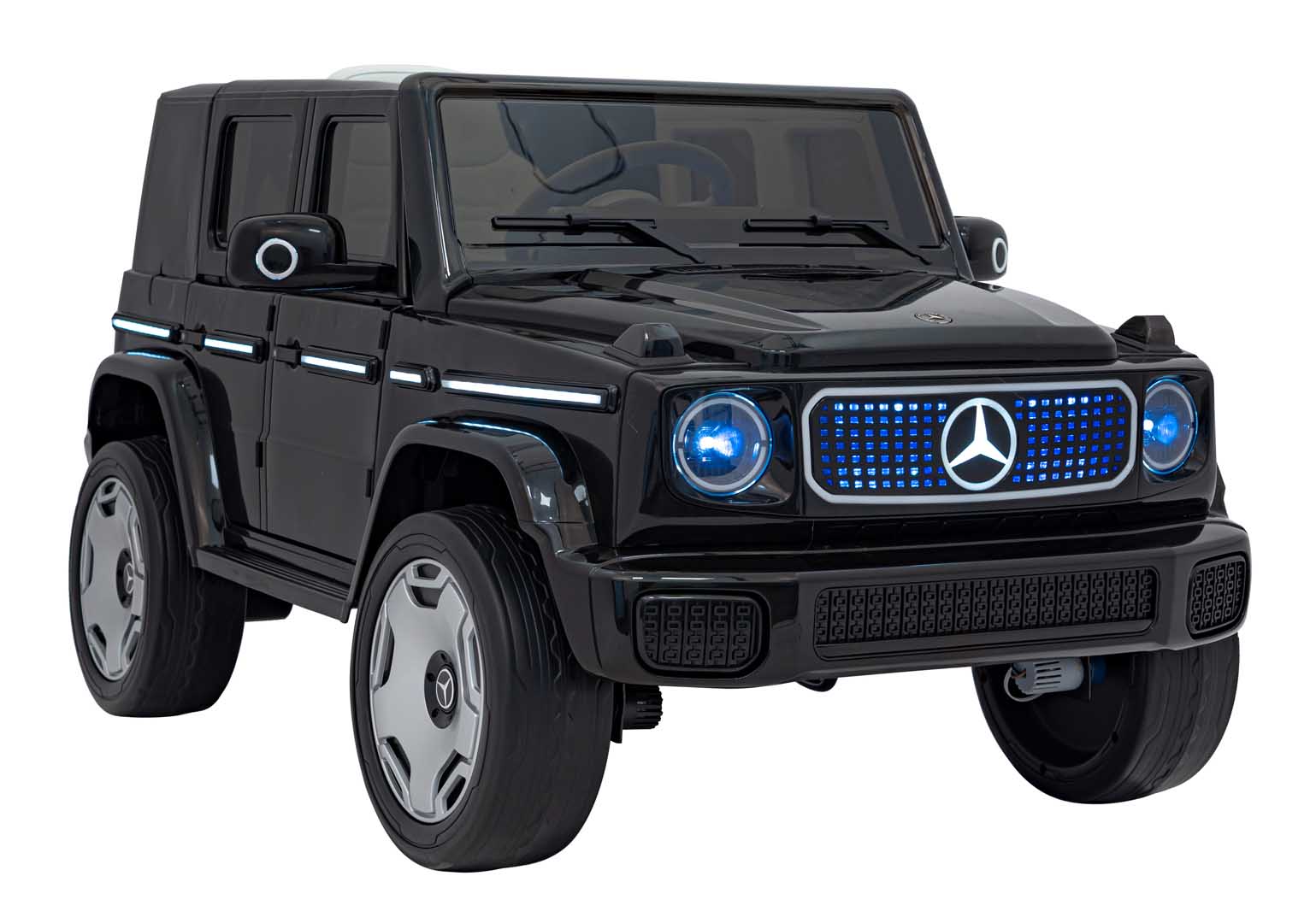 Licencirani auto na akumulator Mercedes Benz EQG 4x4 - crni