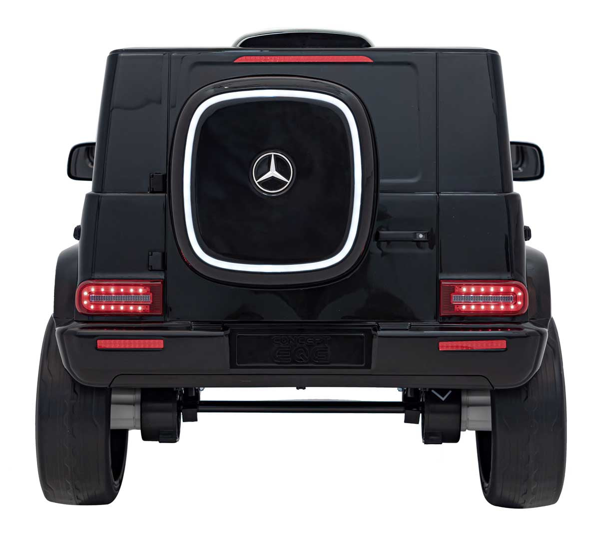 Licencirani auto na akumulator Mercedes Benz EQG 4x4 - crni