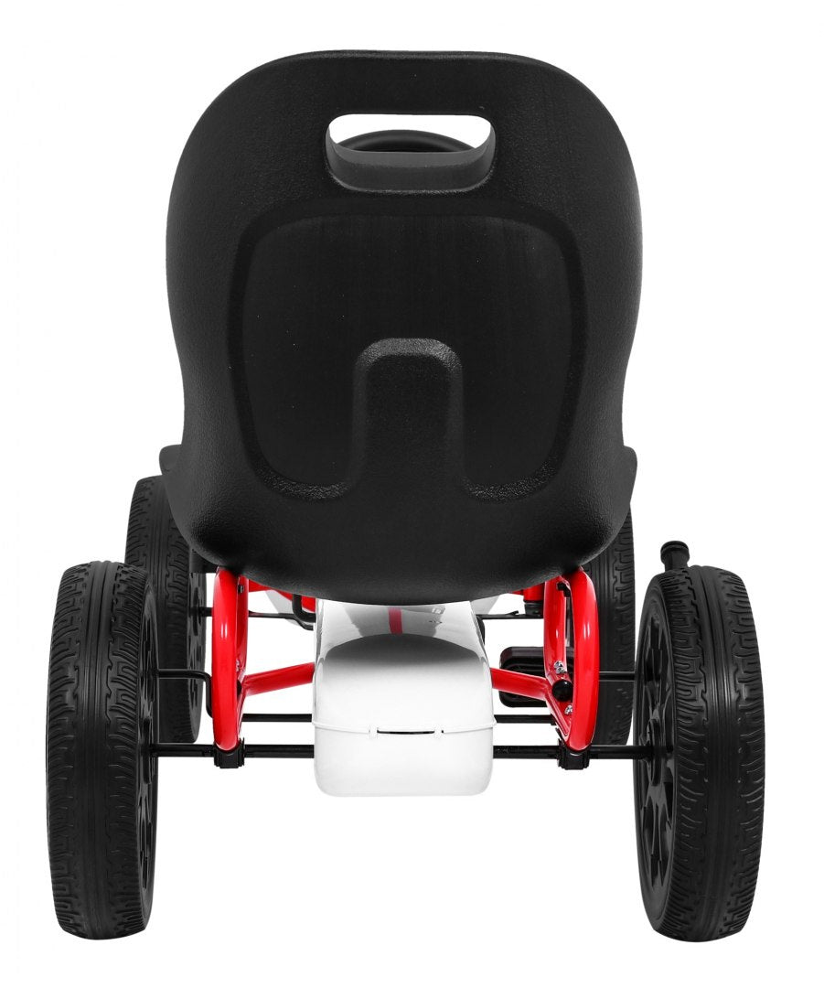 Go-kart na pedale ABARTH - bijeli
