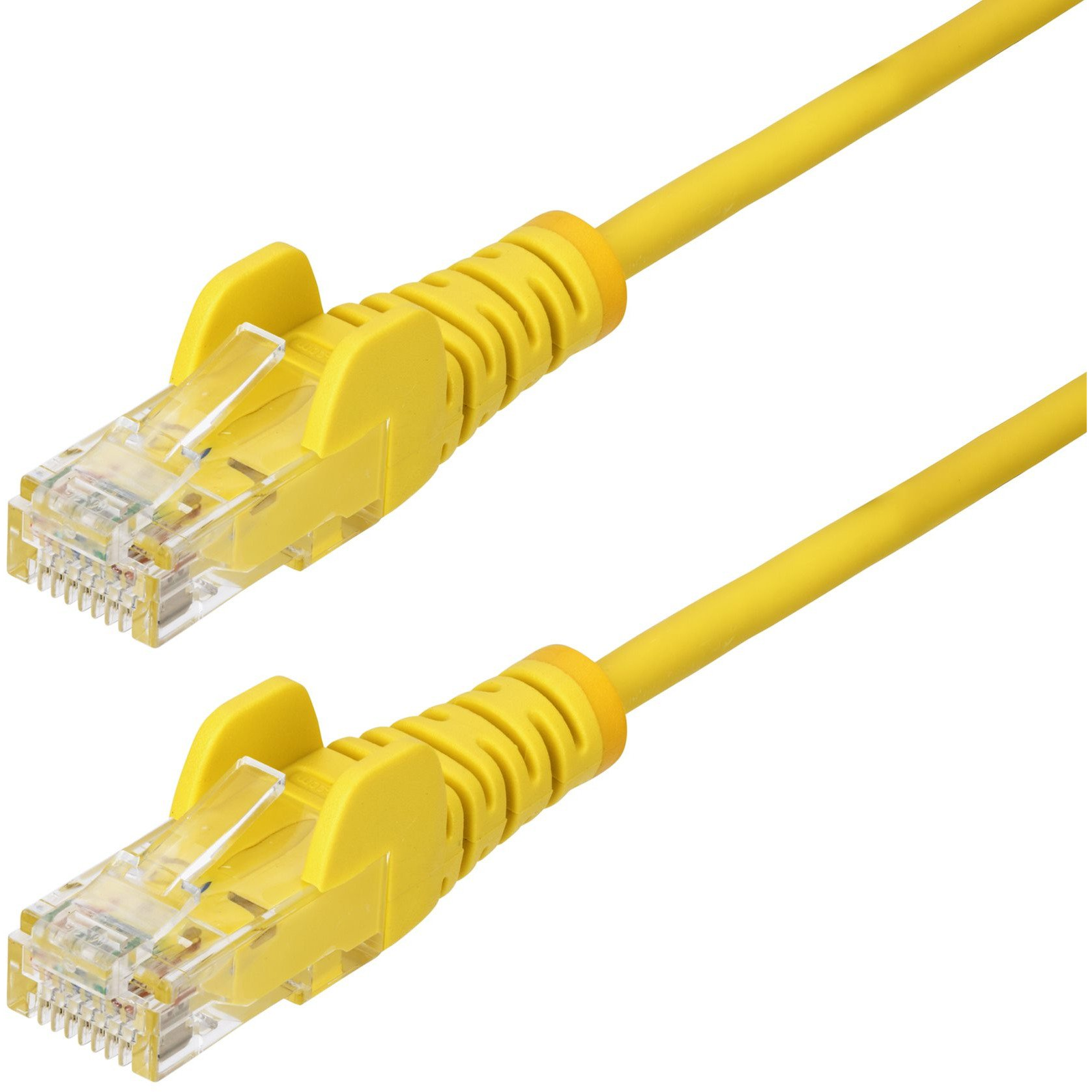 StarTech.com N6PAT100CMYLS kabel za umrežavanje Žuto 1 m Cat6 U/UTP (UTP)