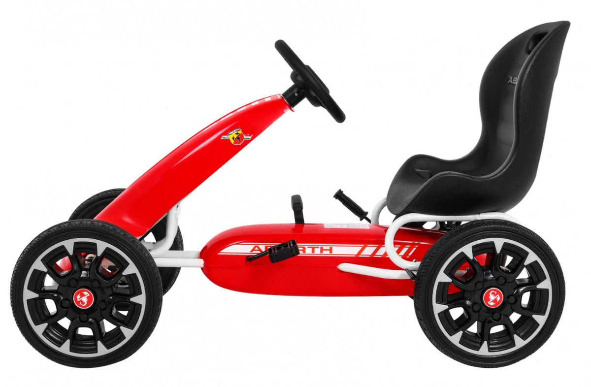 Go-kart na pedale ABARTH - crveni