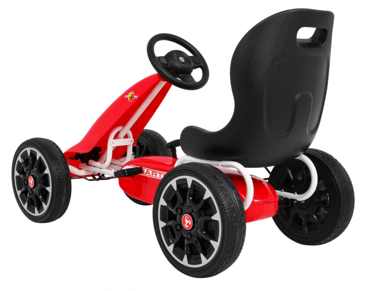 Go-kart na pedale ABARTH - crveni