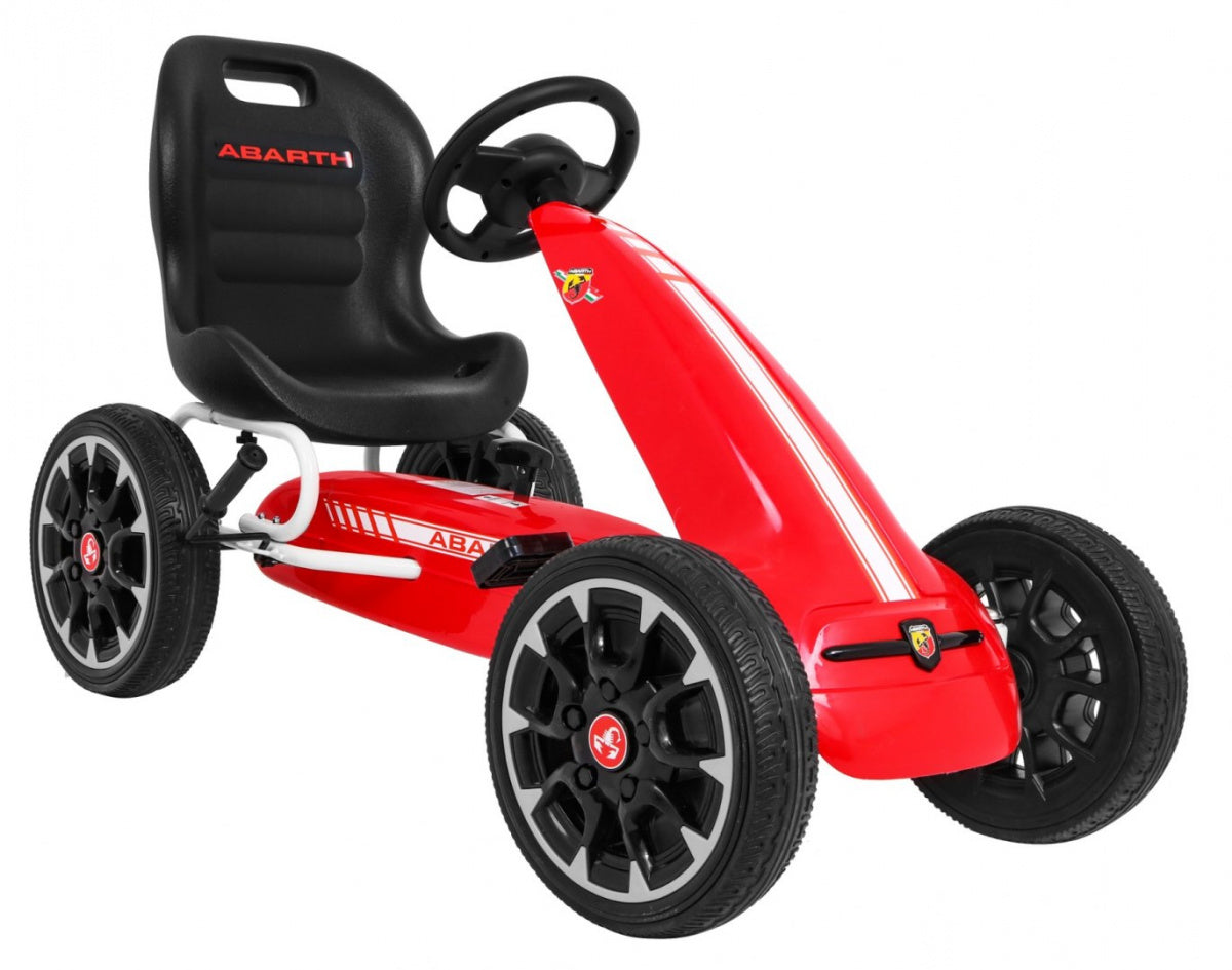 Go-kart na pedale ABARTH - crveni