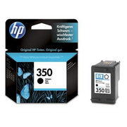 HP 350 Black Original Ink Cartridge spremnik s tintom 1 kom Standardni prinos Crno