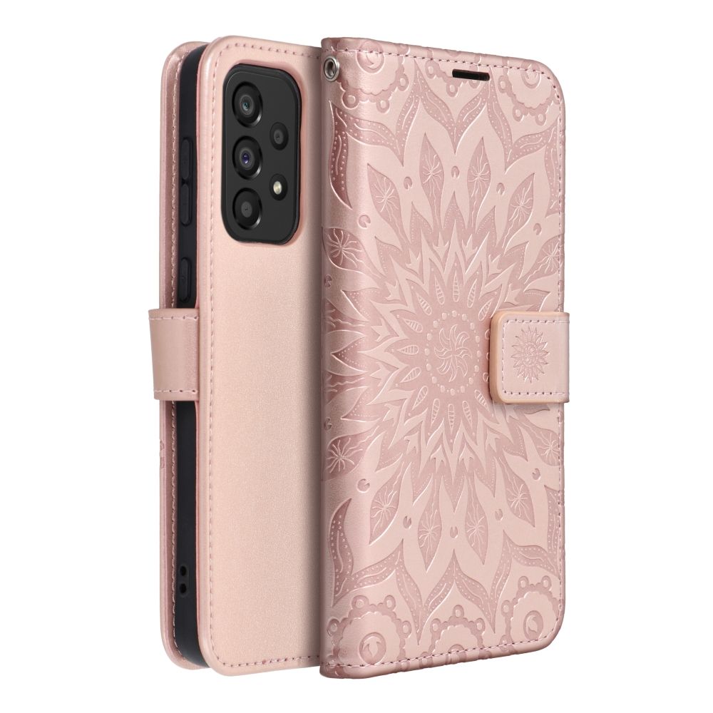 Forcell MEZZO Book case za SAMSUNG A33 5G mandala roze zlatna