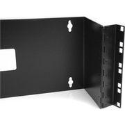 StarTech.com WALLMOUNTH4 stalak 4U Zidna polica Crno