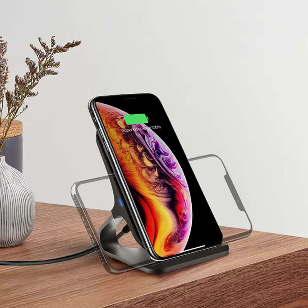 TECH-PROTECT QI15W-S1 BEŽIČNI PUNJAČ 15W CRNI