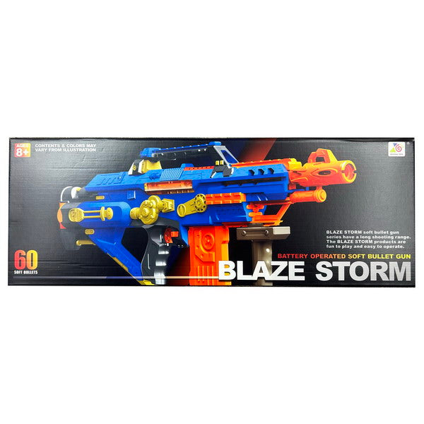MEGA Blaze Storm Bullet Rifle Blue