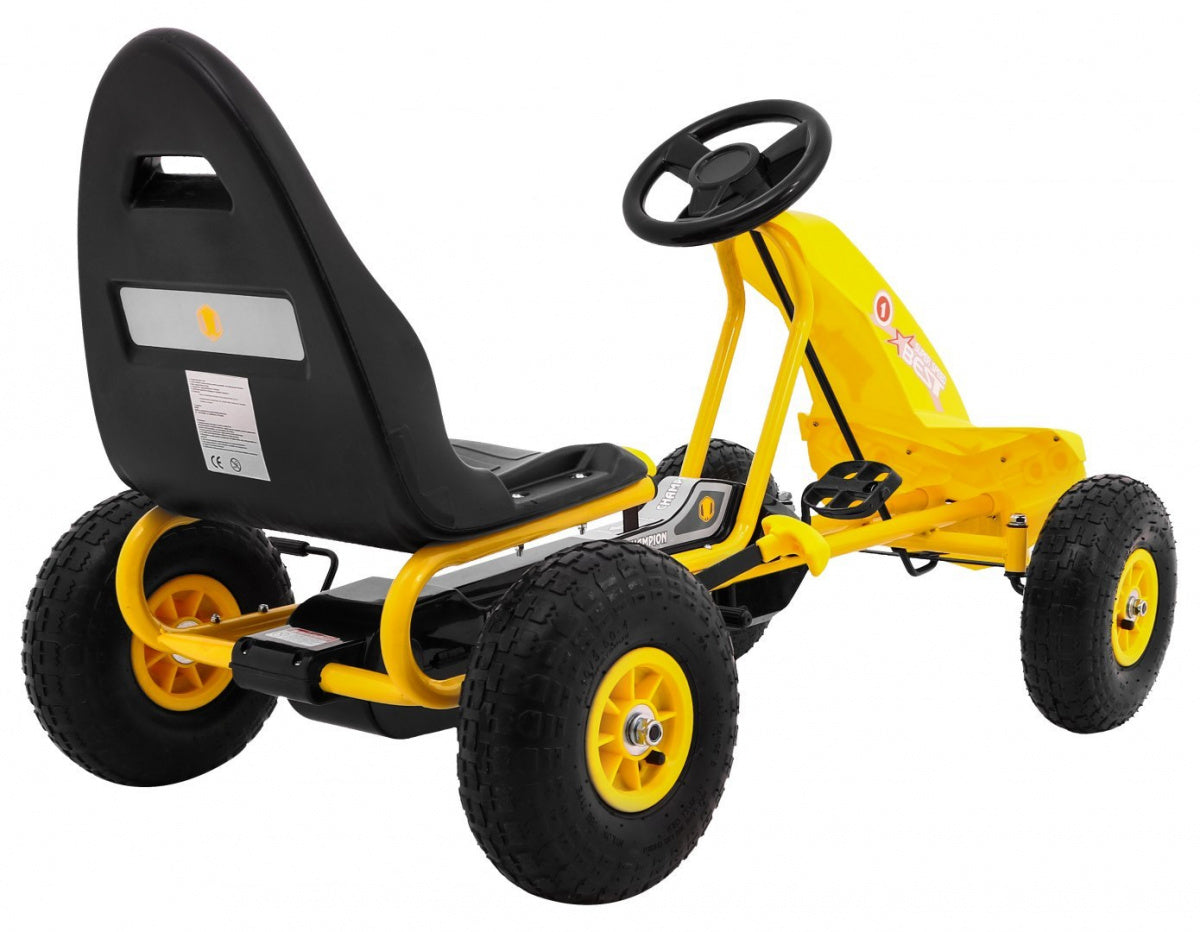 Go-kart na pedale Chamiopn - žuti