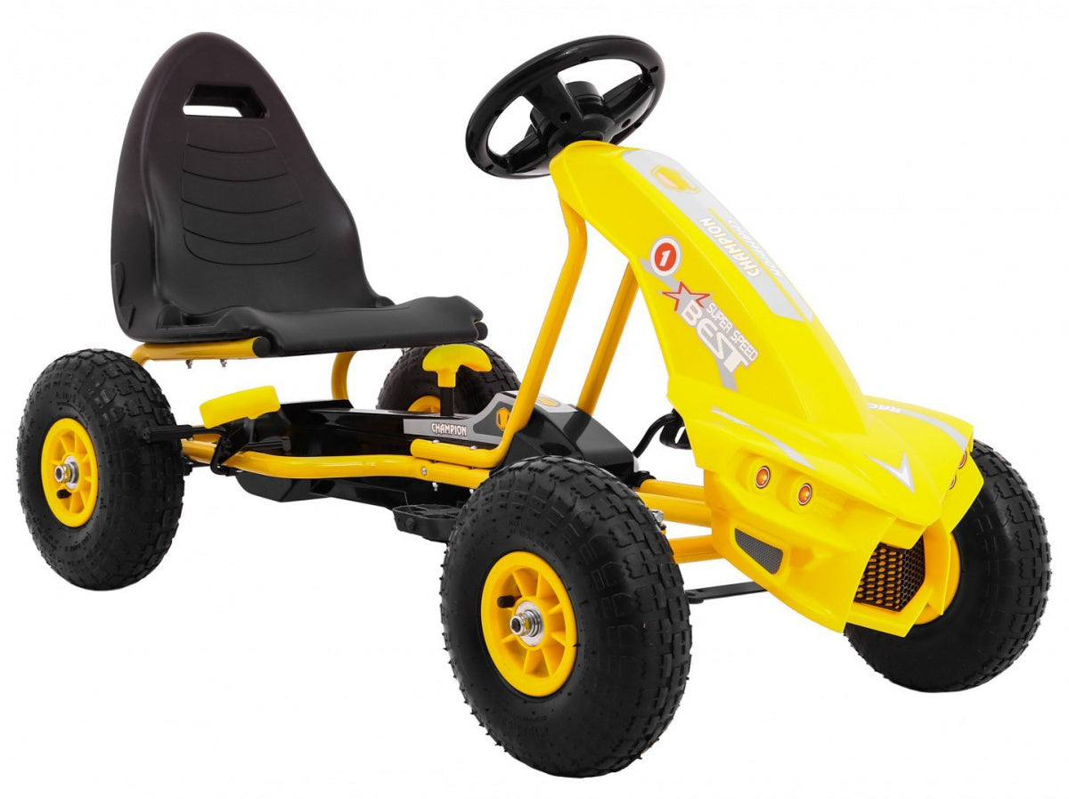 Go-kart na pedale Chamiopn - žuti