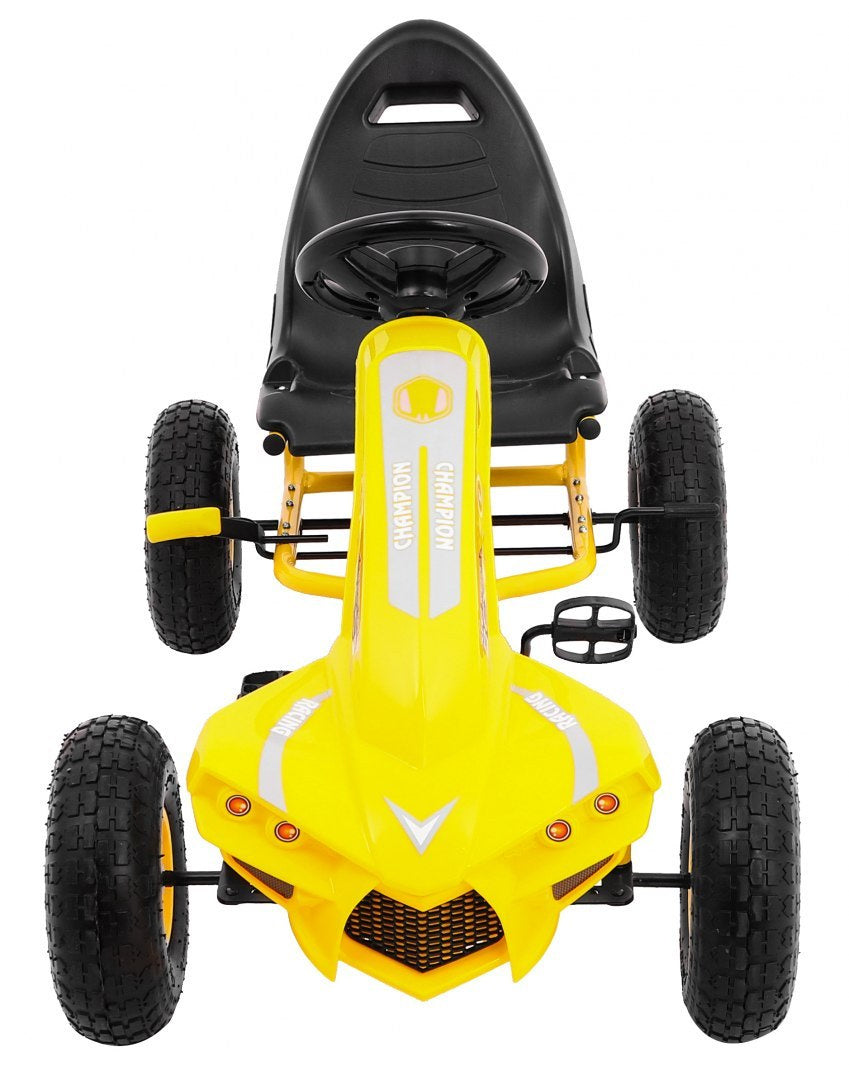 Go-kart na pedale Chamiopn - žuti