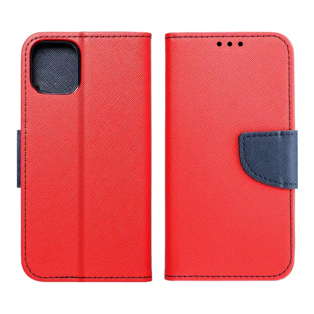 Fancy Book futrola za MOTOROLA MOTO G14 crvena / tamnoplava
