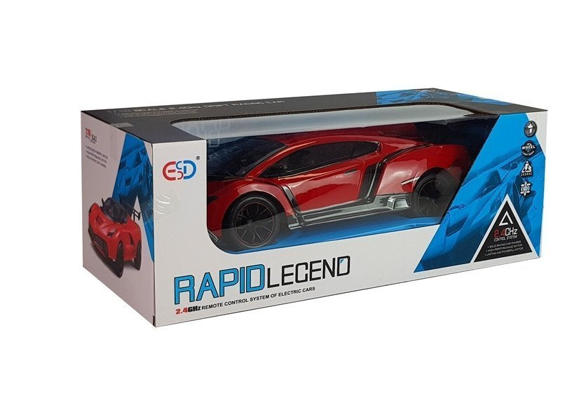 Sportski automobil na daljinsko upravljanje Rapid LEGEND - crveni