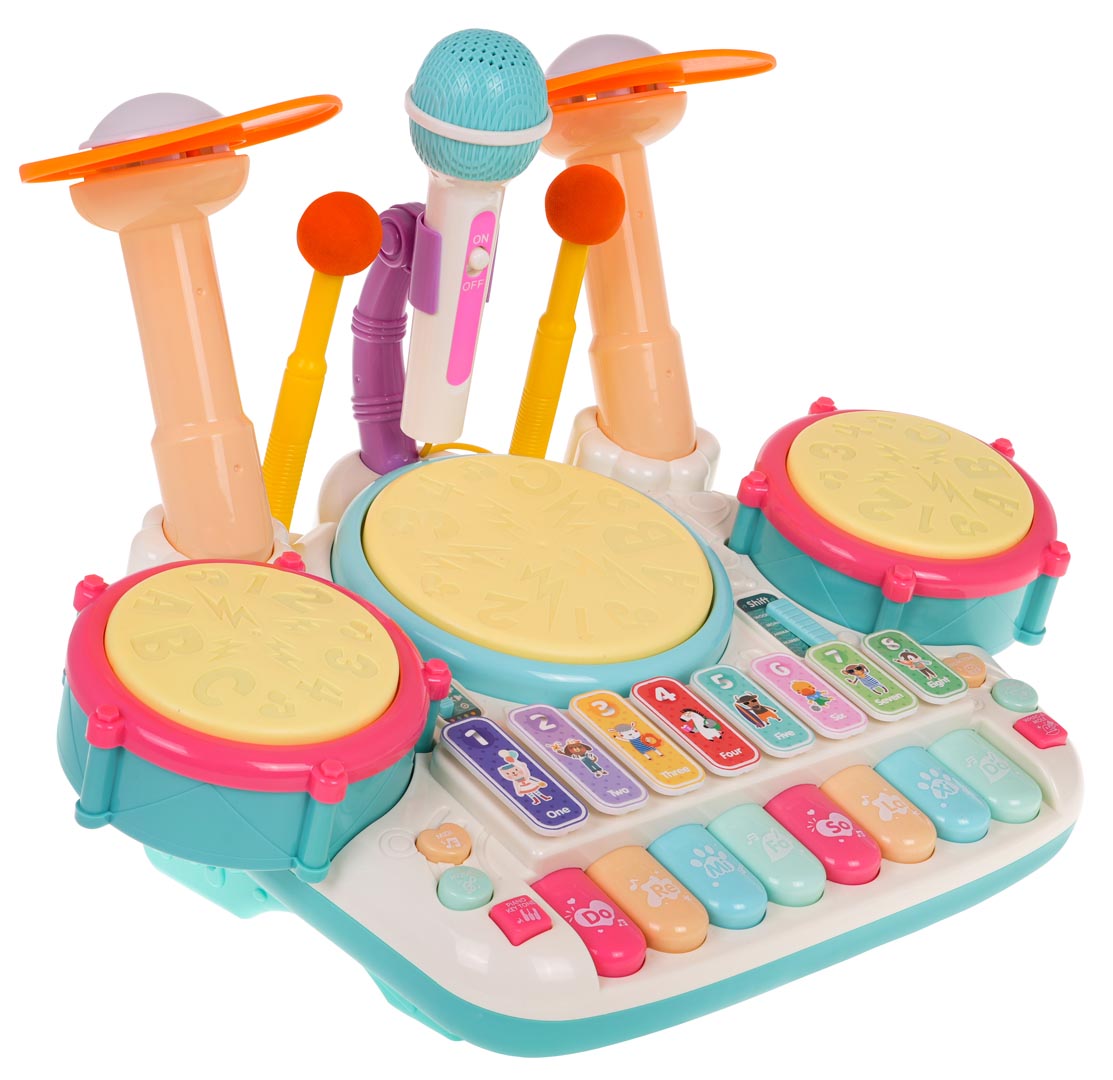 Mini dječji klavir+piano – šareni