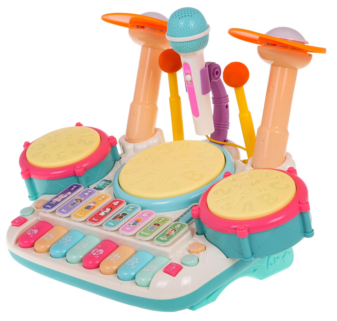 Mini dječji klavir+piano – šareni