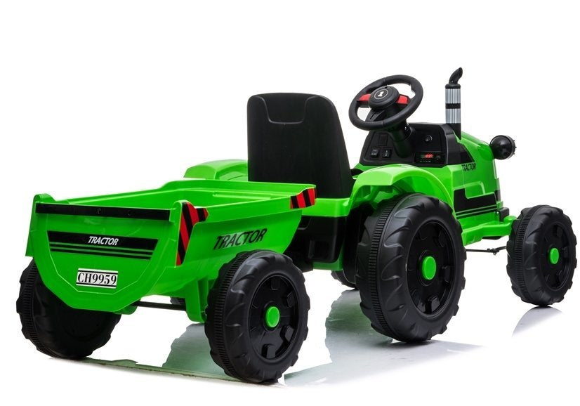 Traktor na akumulator CH9959 - Zeleni
