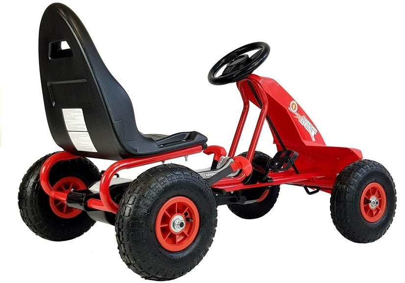 Go-kart na pedale A-18 - crveni