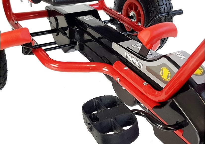 Go-kart na pedale A-18 - crveni