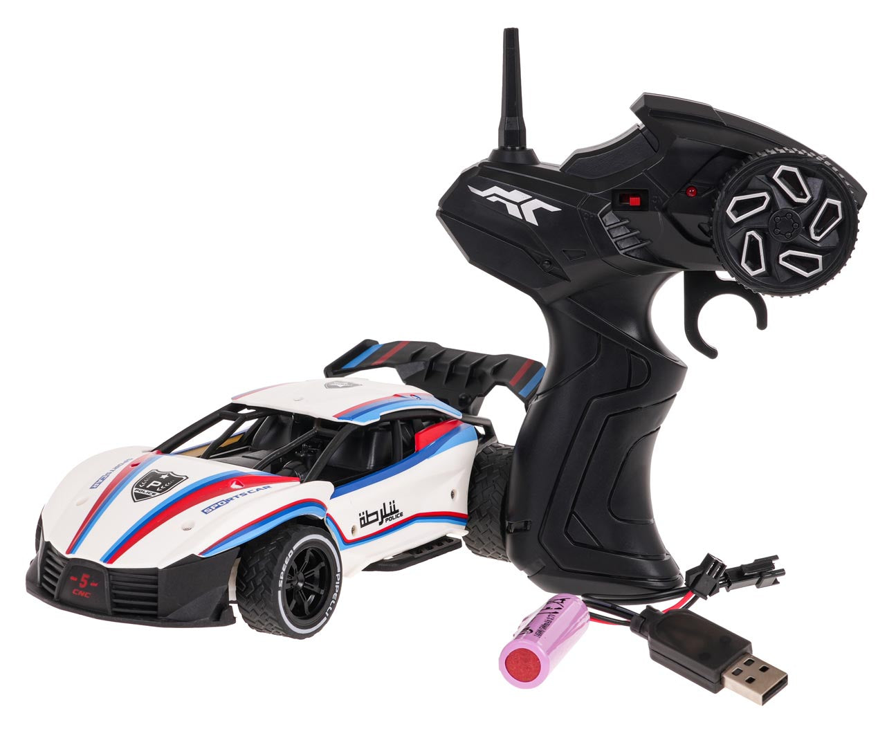 Metalni auto na daljinsko upravljanje "Metal Speed" 1:20 - bijeli