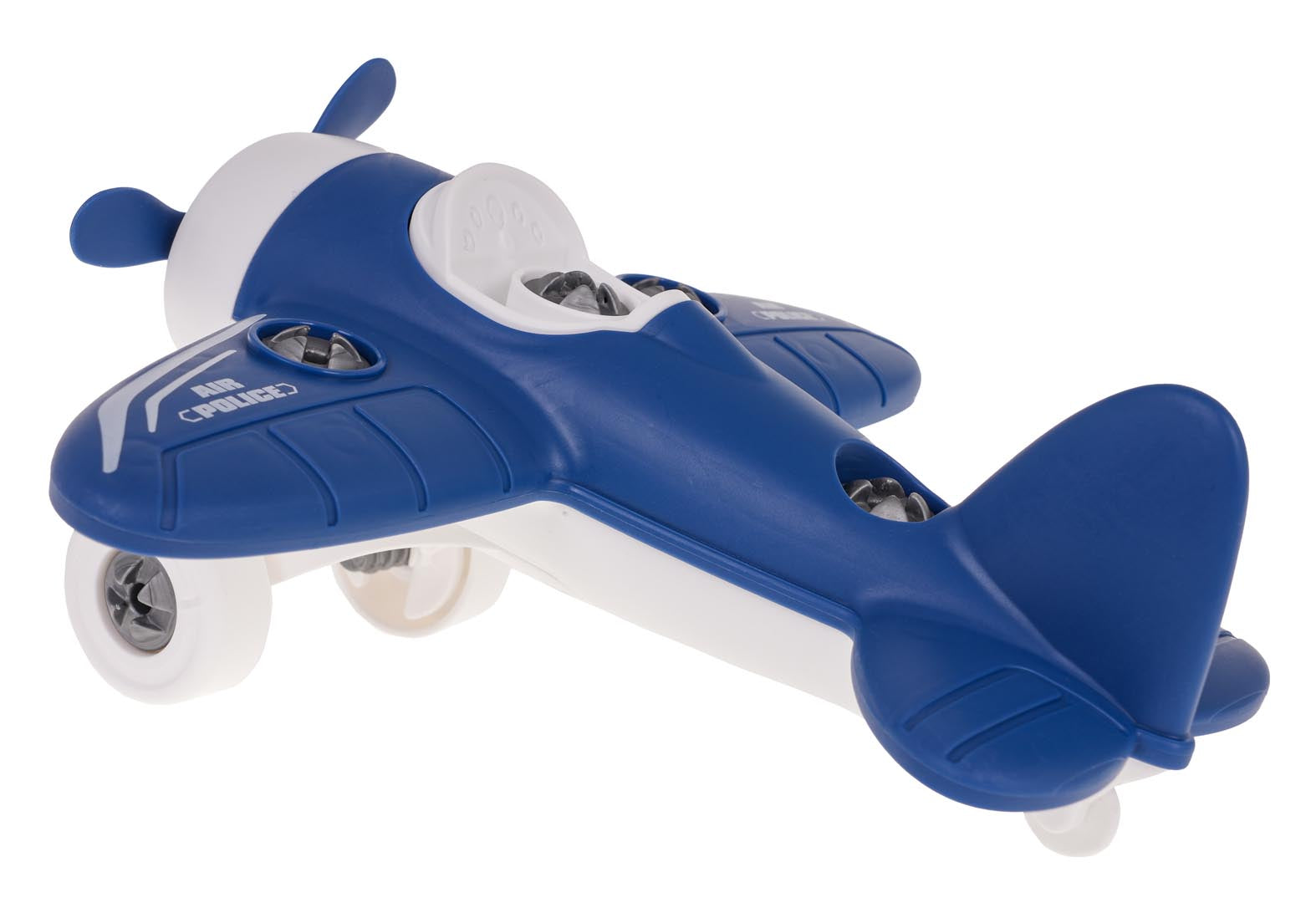 Set of Airplane and Motorcycle Disassembled