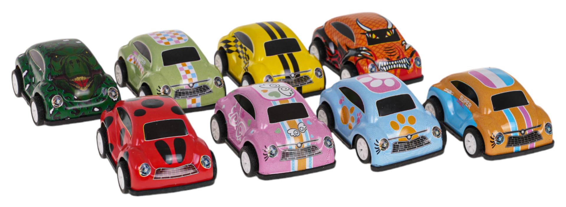 Set of 8 Driven Cars