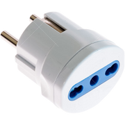 Famatel Strujni adapter 2P+T shuko /2P+T Italian - 2P+T 16A Euro/Italian