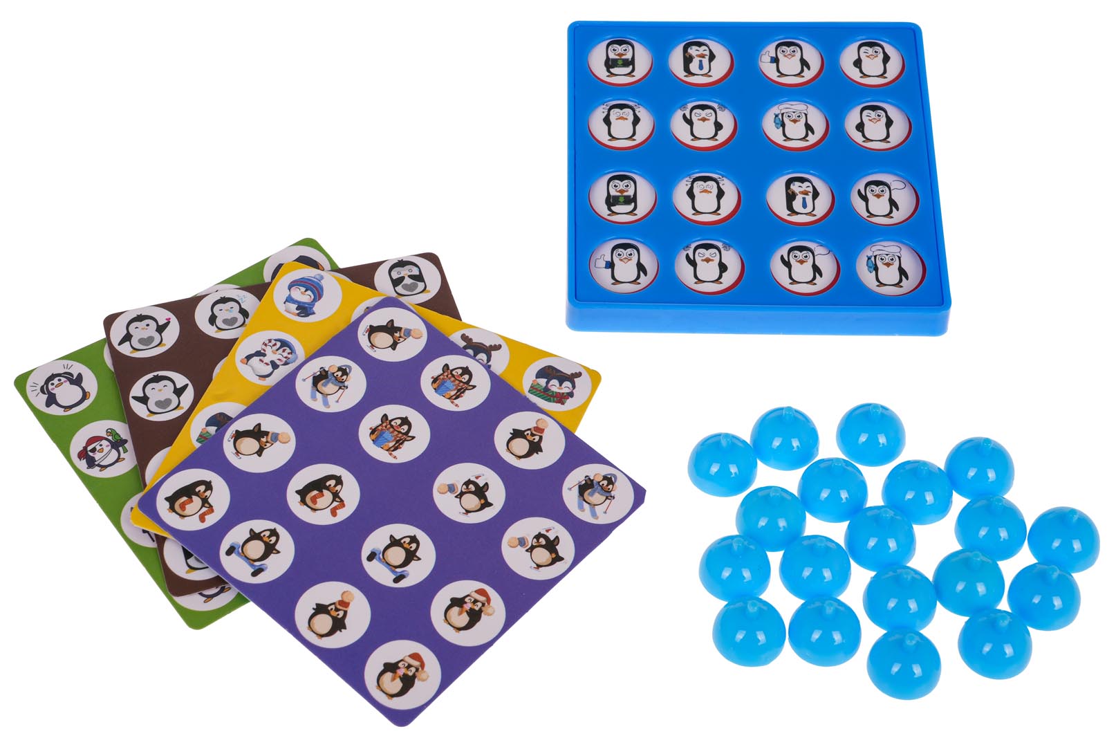 Memory Penguin Puzzle Game