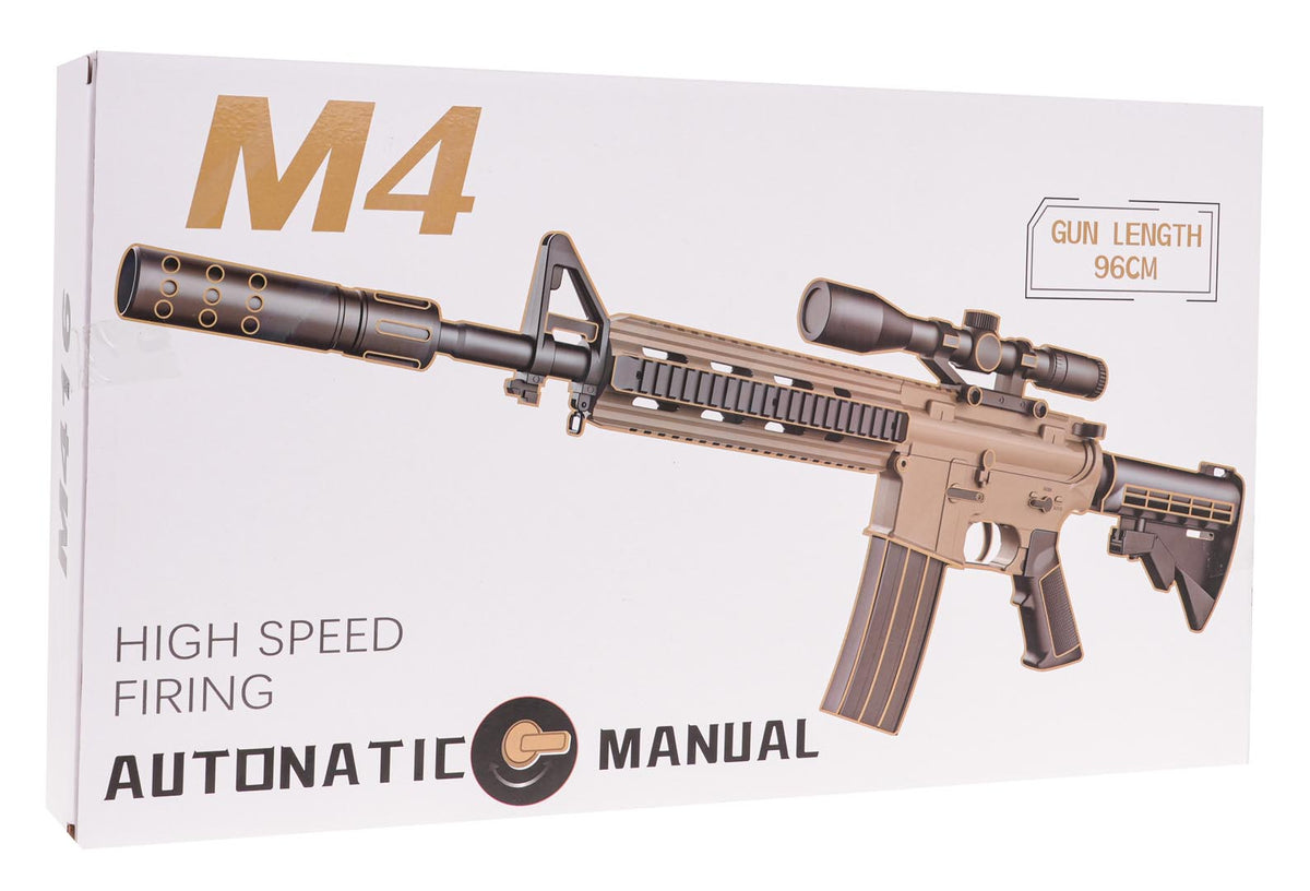 M4 Gel Ball Rifle + Accessories