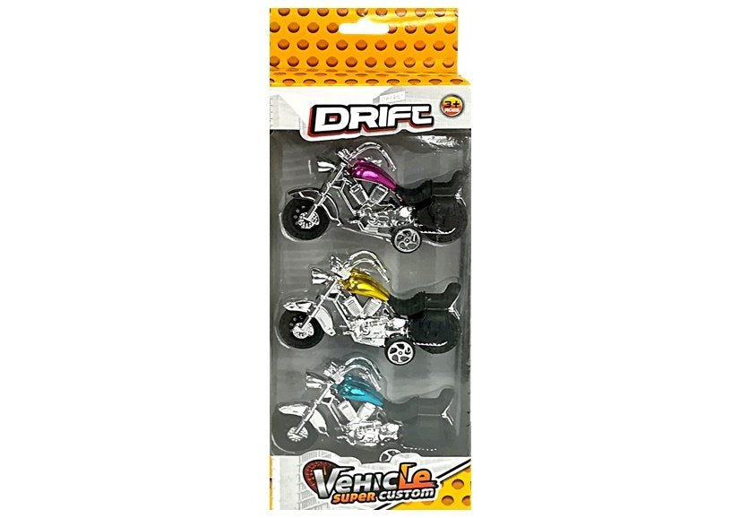 Set motorića za igru u 3 boje - Chopper