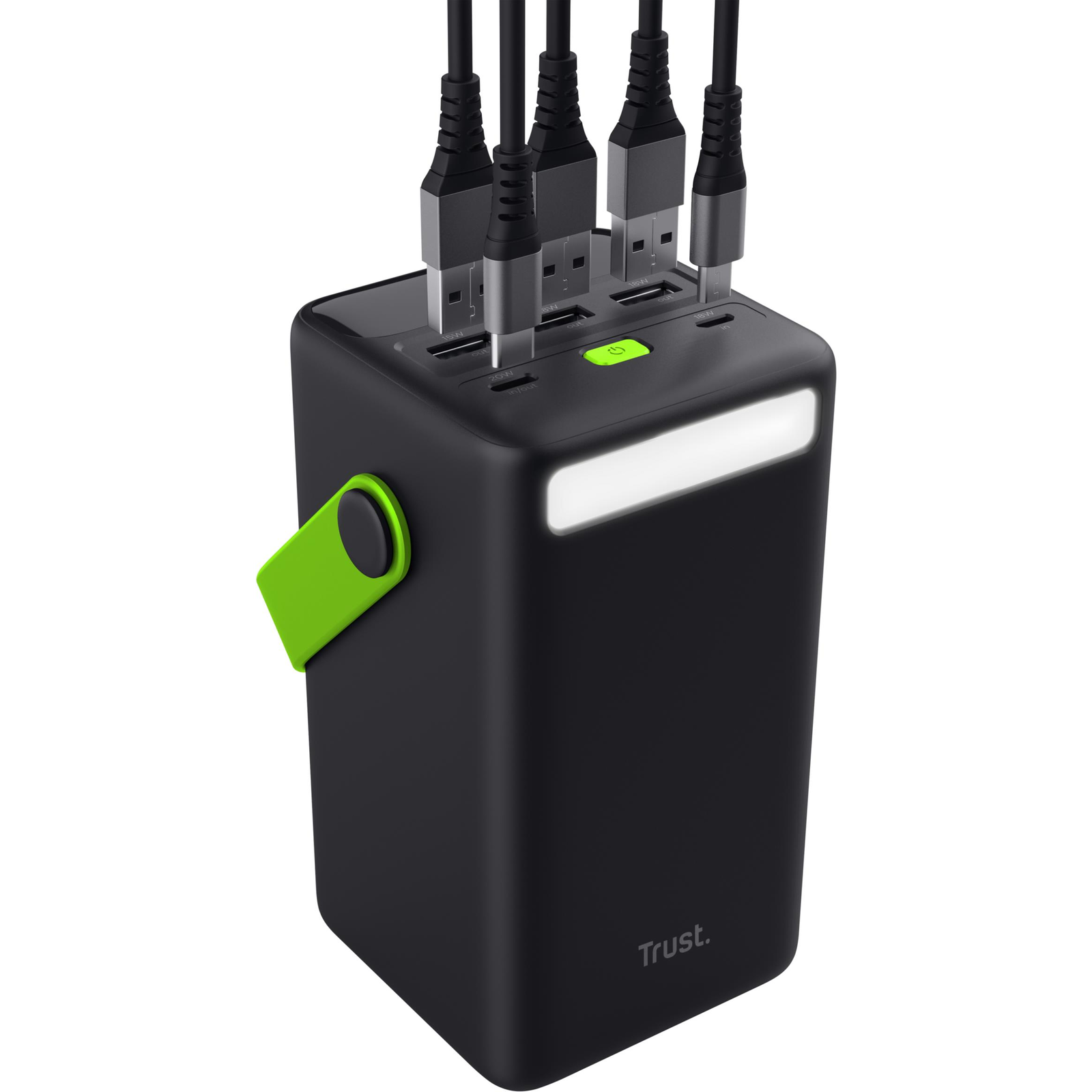 Trust Redoh XXL 50000 mAh Crno, Zeleno