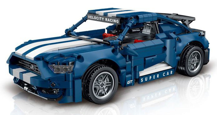 Sports Car Blue Blocks 952 pcs.