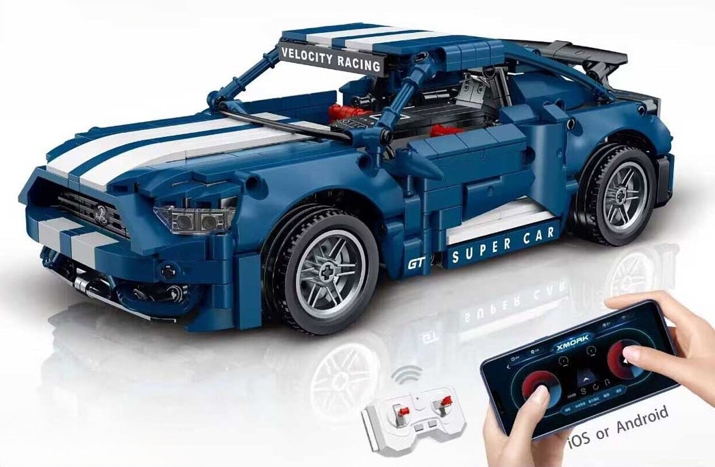 Sports Car Blue Blocks 952 pcs.