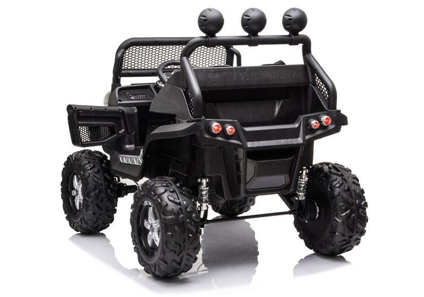 Licencirani auto na akumulator Mercedes Unimog S - Crni