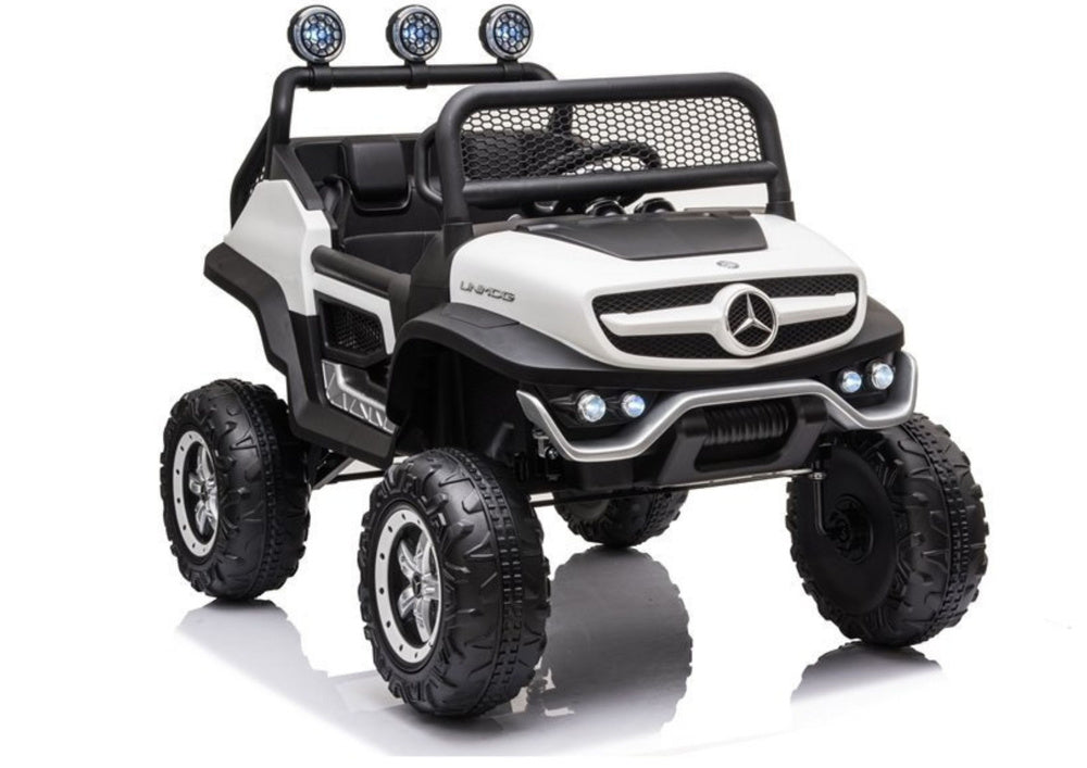 Licencirani auto na akumultor Mercedes Unimog S 4x4 - bijeli
