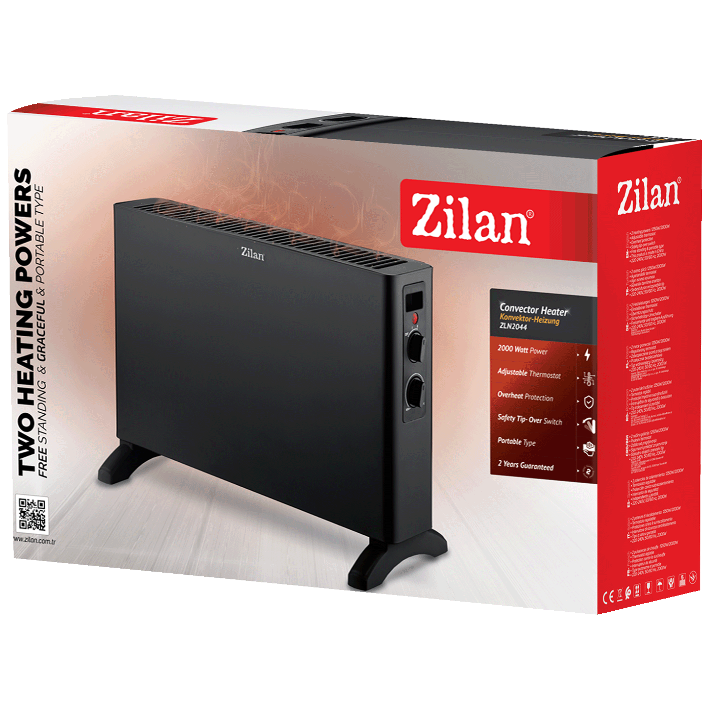 Zilan Grijalica, konvektor, 2000 W - ZLN2044