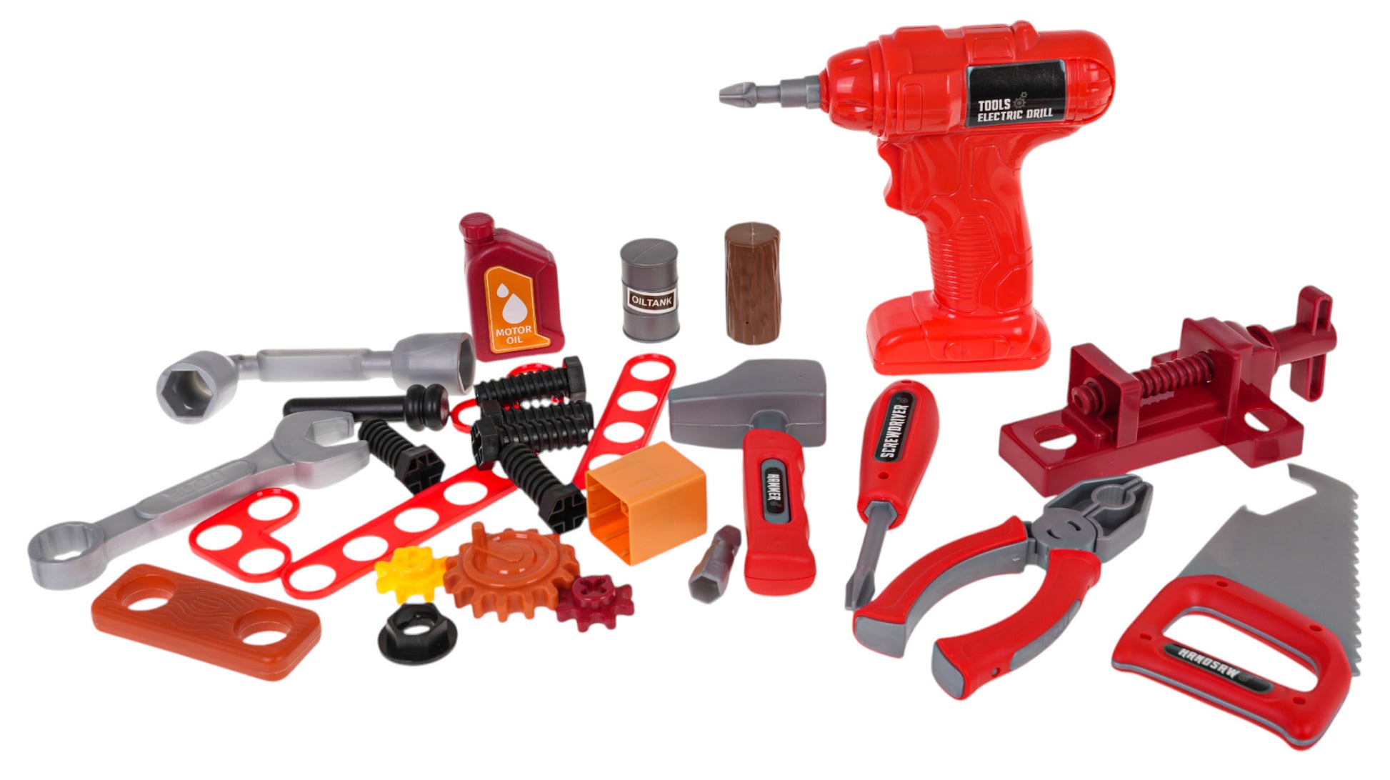Radionica za djecu Little Workshop 2u1 - 46 elemenata