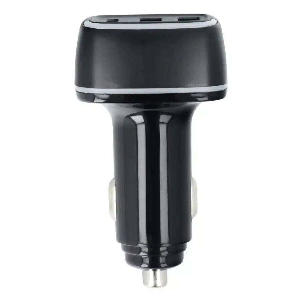 PAVAREAL auto punjač Type C PD 20W + 2x USB 4.8A PA-CC65 crni