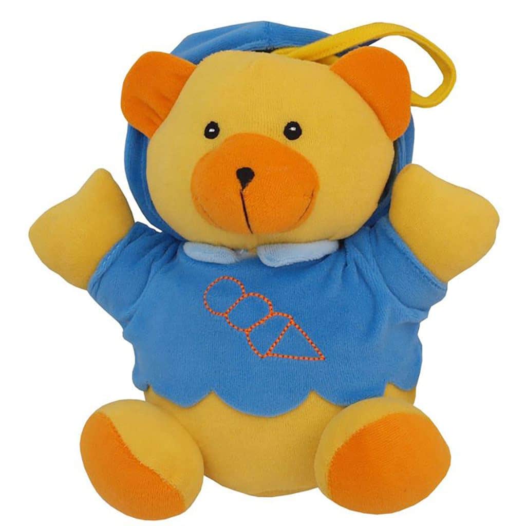 Baby Mix plišani glazbeni medo hoodica