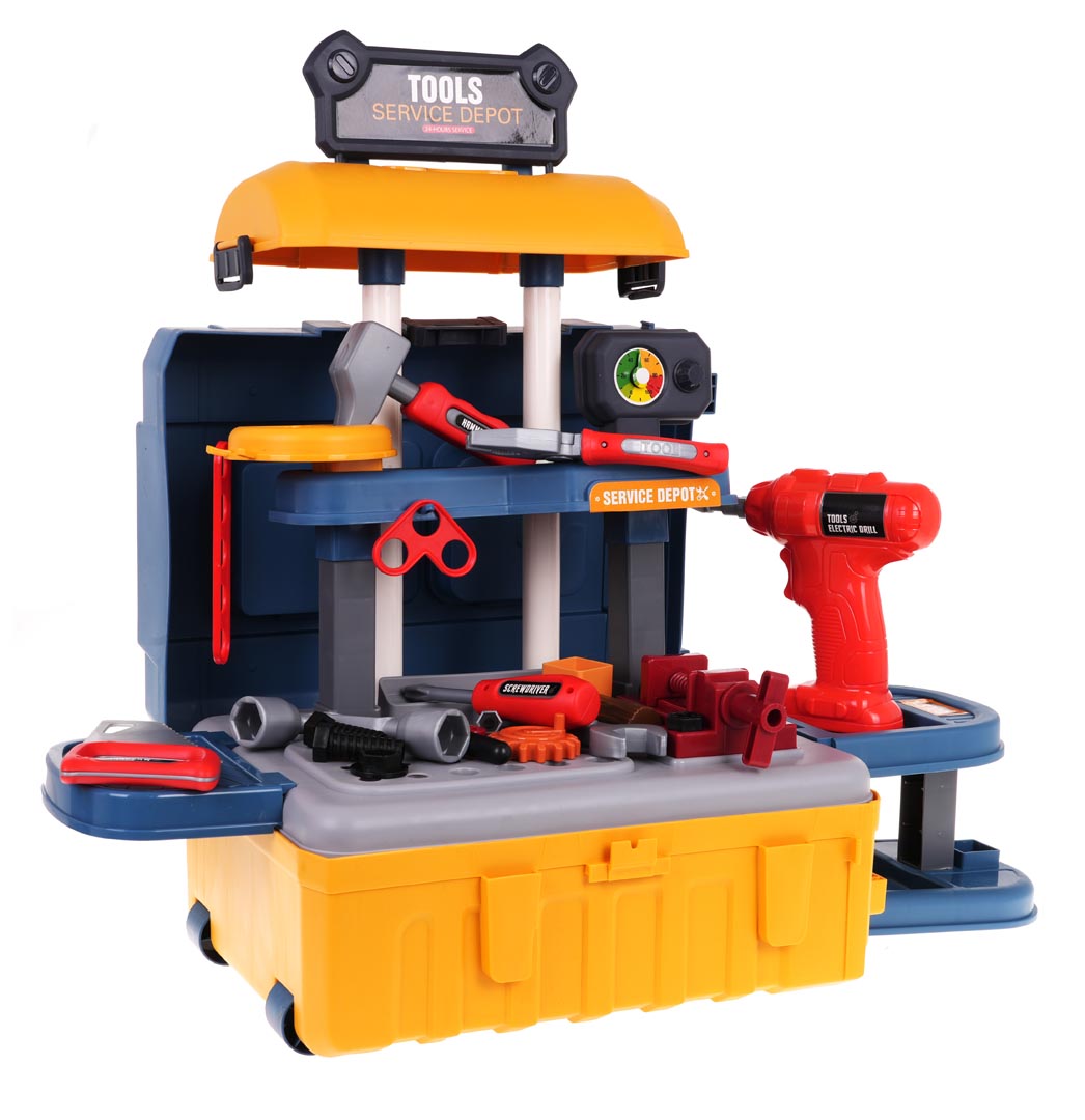 Radionica za djecu Little Workshop 2u1 - 46 elemenata