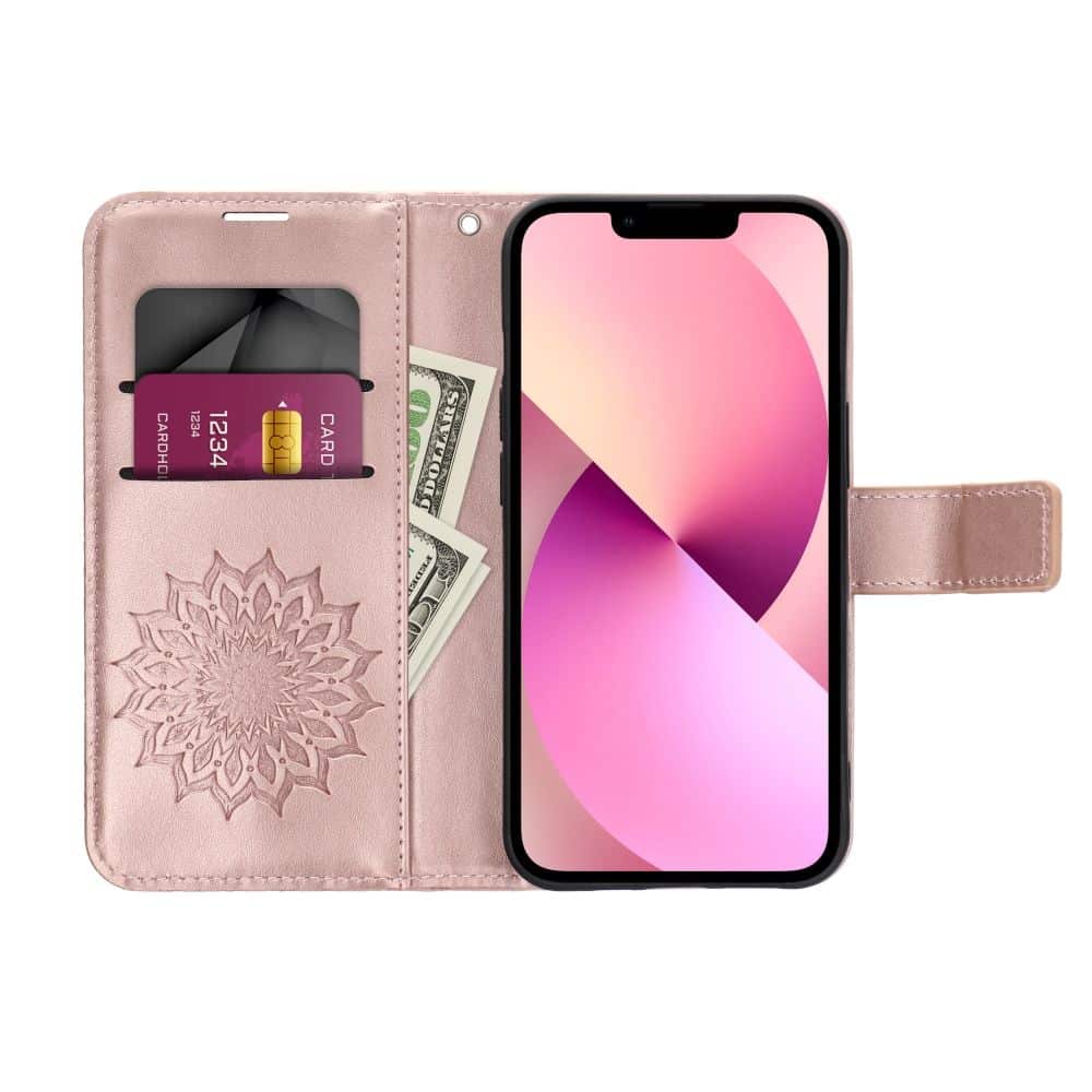 Forcell MEZZO Book case za IPHONE 11 mandala rose gold